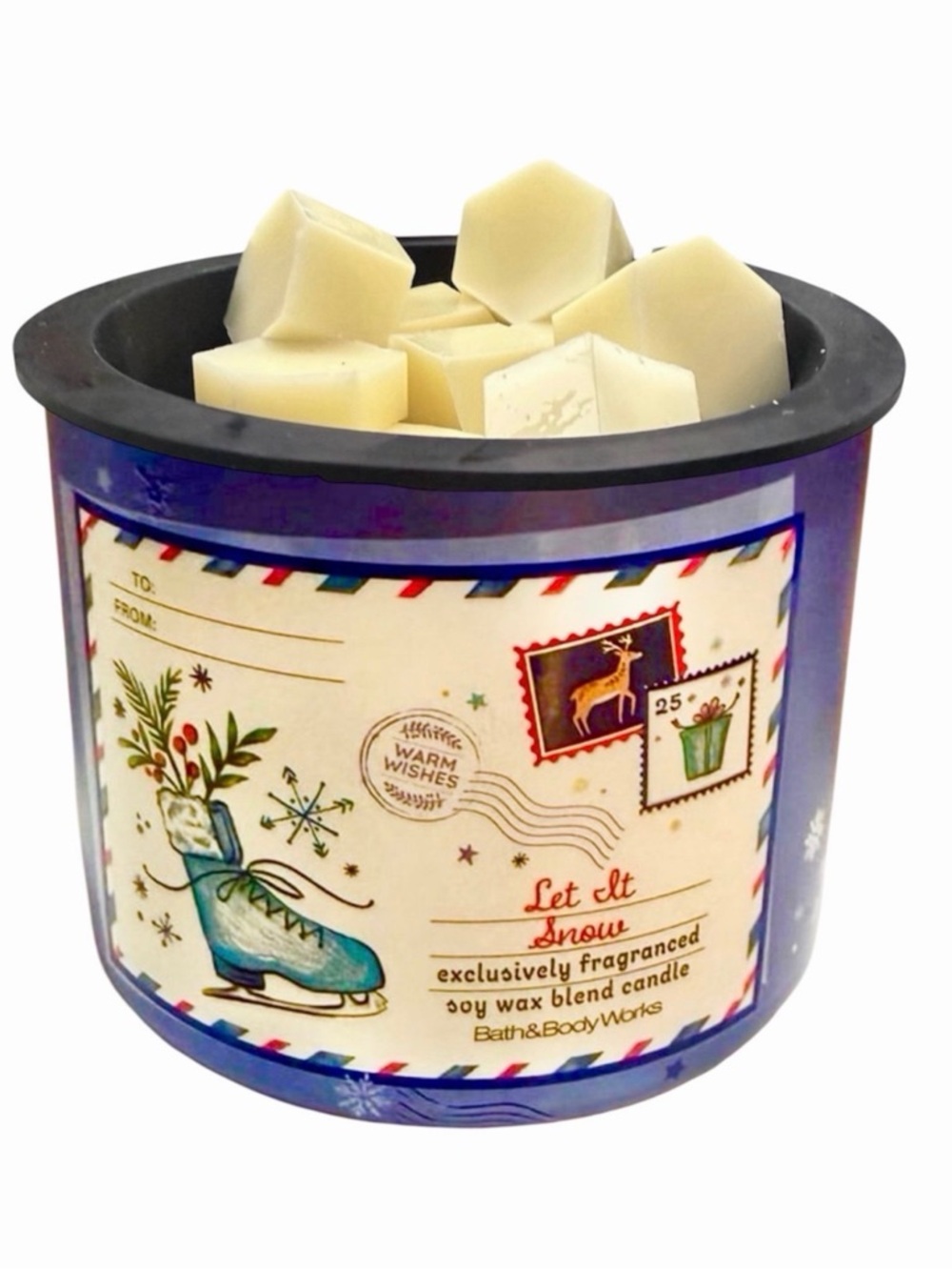 Wax Melts 4oz - Bath and Body Works - Let it Snow